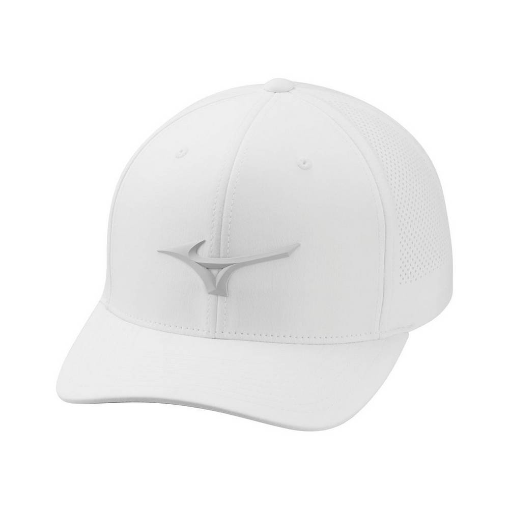 Gorro Mizuno Tour Vent Adjustable Hombre Blancas Ofertas JIVR-87946